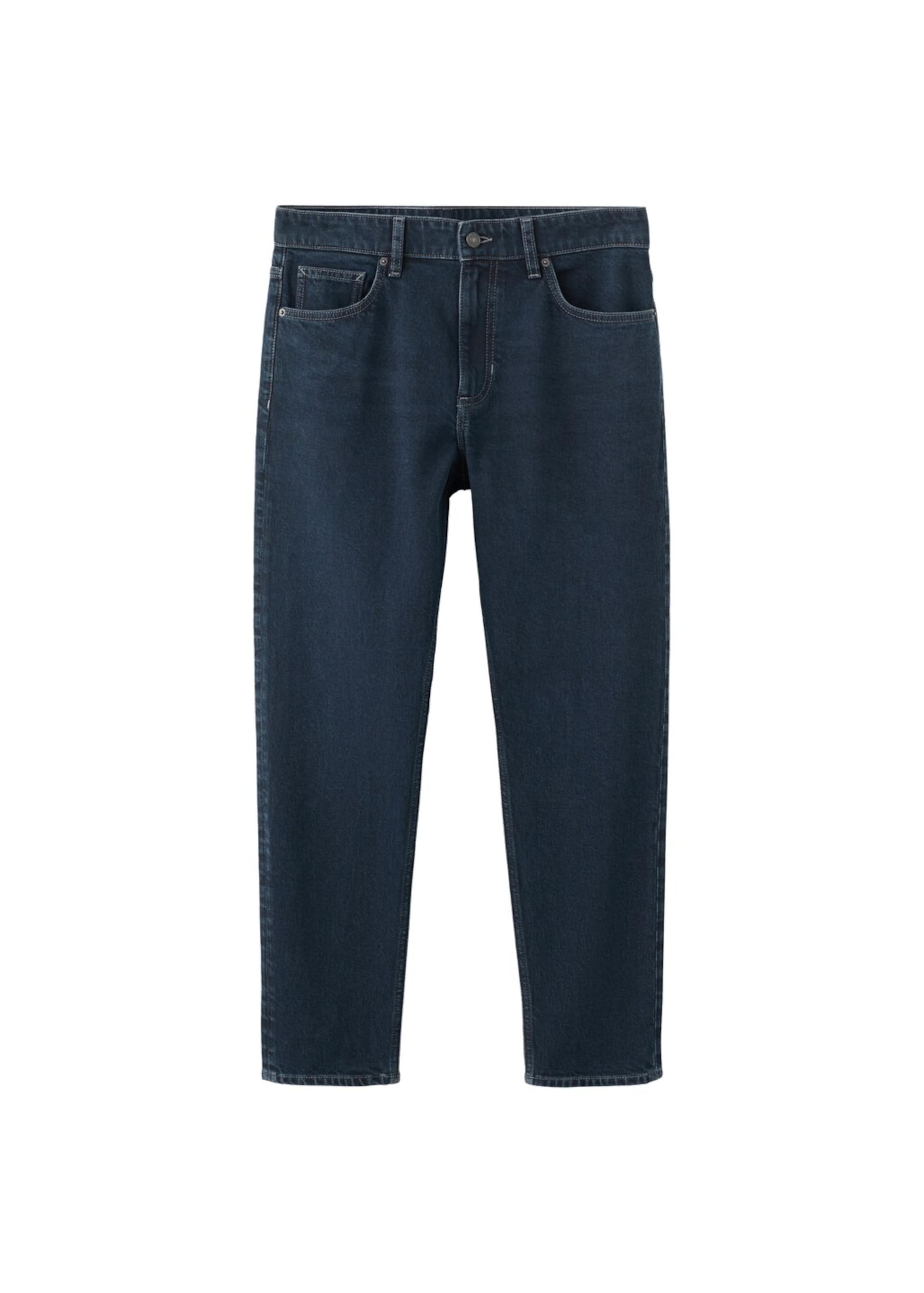 MANGO MAN Tapered Jeans 'Ben' in Blau: Vorderseite