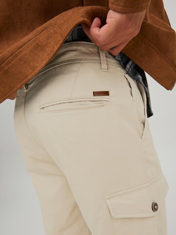 JACK & JONES - regular Pantalón cargo 'Ollie Bowie' en beige