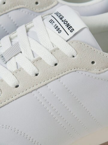 JACK & JONES Athletic lace-up shoe 'Burton' in White