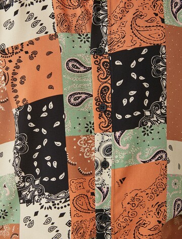 Koton Comfort fit Button Up Shirt in Orange