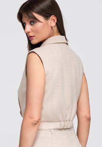 Gilet Ombre en beige