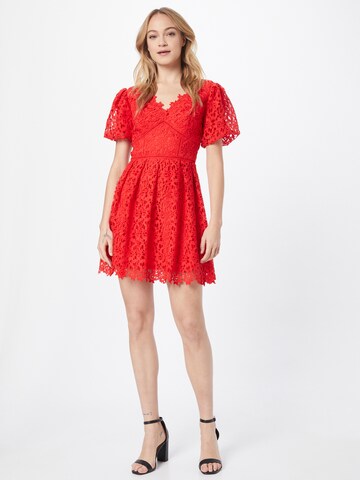 Chi Chi London Cocktail Dress in Red