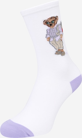 Polo Ralph Lauren Ponožky - biela: predná strana