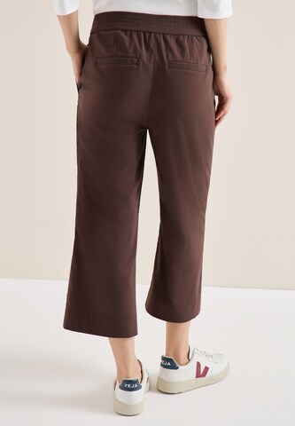 CECIL Wide Leg Hose in Braun