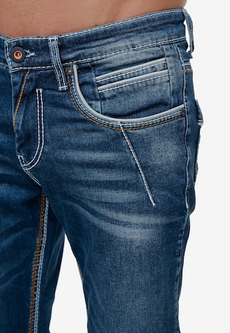 Rusty Neal Regular Jeans 'NEW YORK 49' in Blau