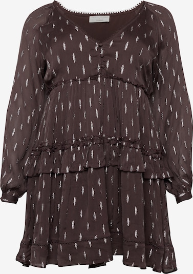 Suknelė 'Fray' iš Guido Maria Kretschmer Curvy, spalva – ruda / sidabrinė, Prekių apžvalga