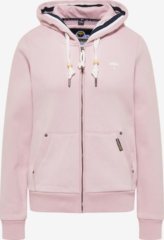 Schmuddelwedda Sweat jacket in Pink: front