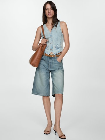 MANGO Loosefit Jeans 'Mia' i blå