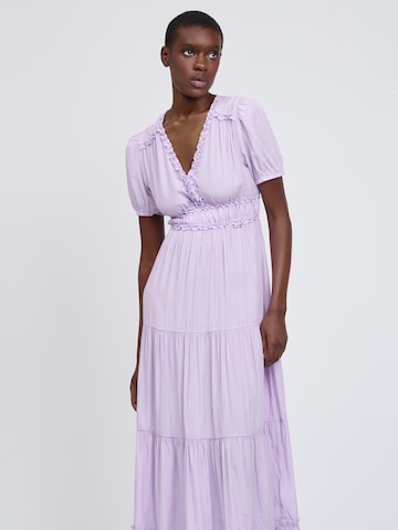 Influencer Рокля в лилав: отпред