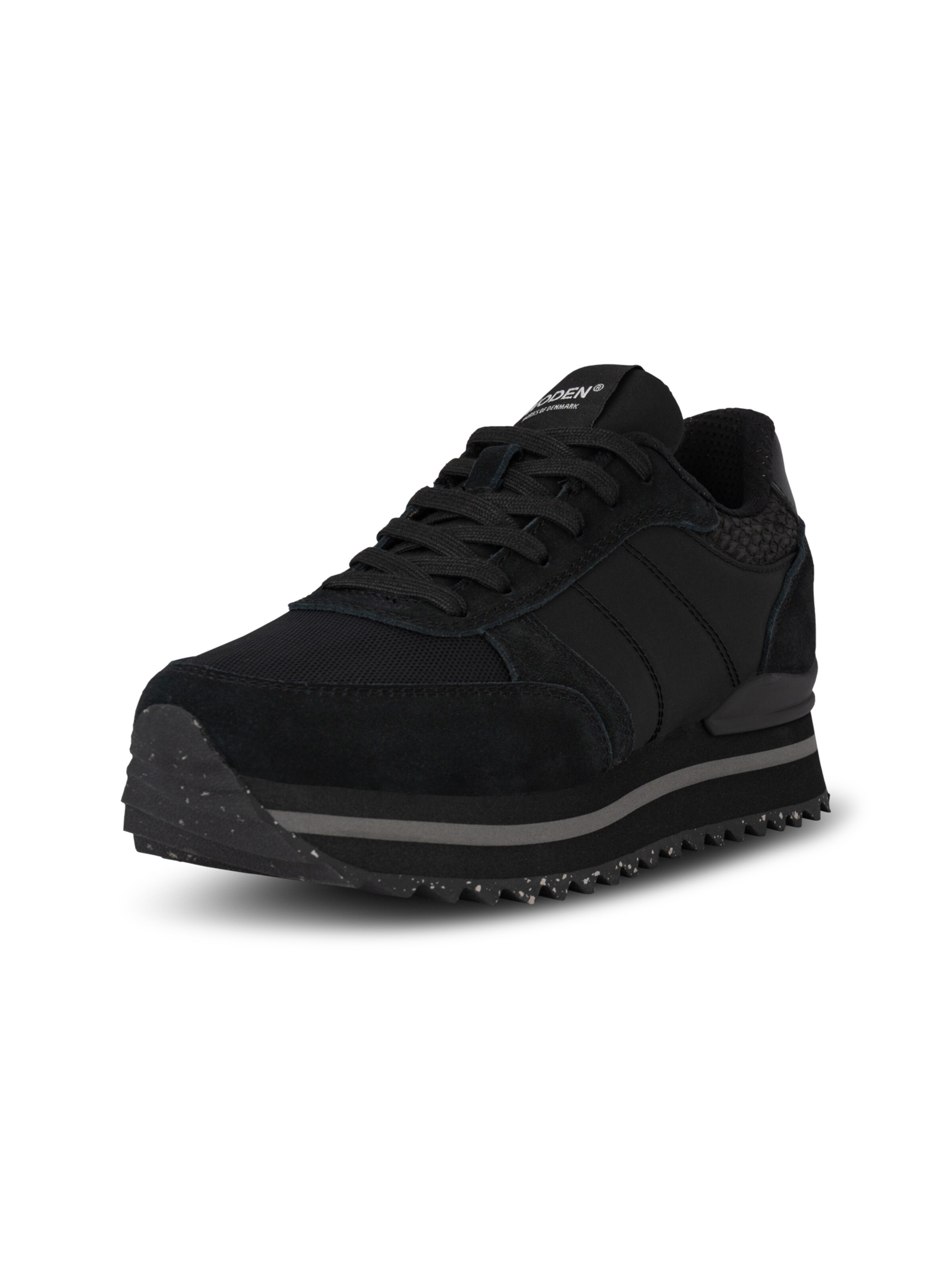 Baskets basses 'Ronja' WODEN en noir : devant