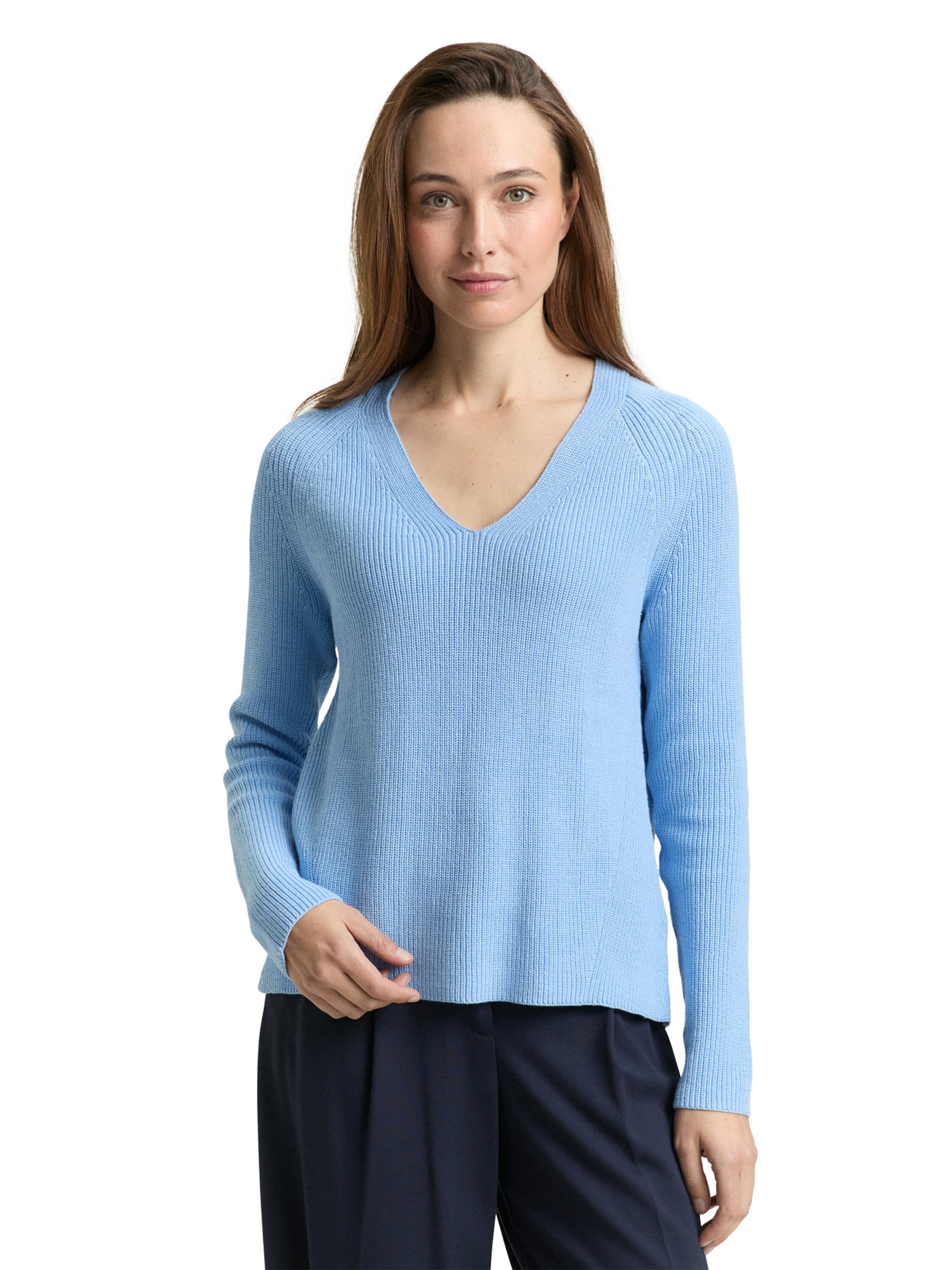 TOM TAILOR - Pullover em azul: frente
