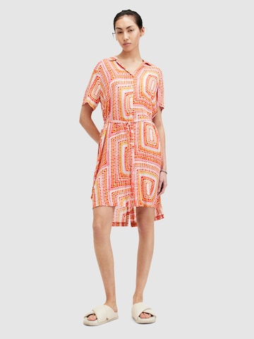 AllSaints Kleid 'ATHEA LUISA' in Rot