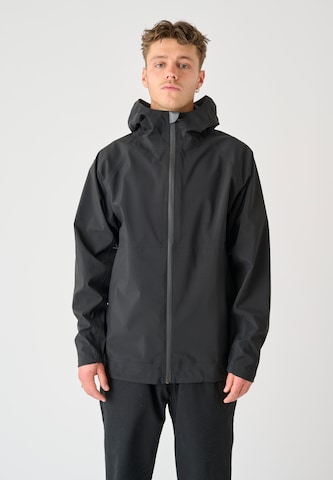 Cleptomanicx Performance Jacket 'Nord West' in Black: front