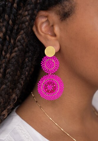 Boucles d'oreilles My Jewellery en or : devant