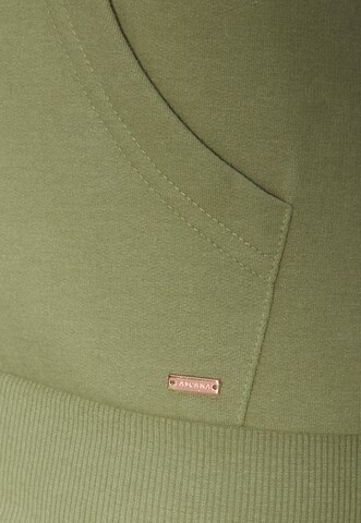 LASCANA Sweatshirt in Green