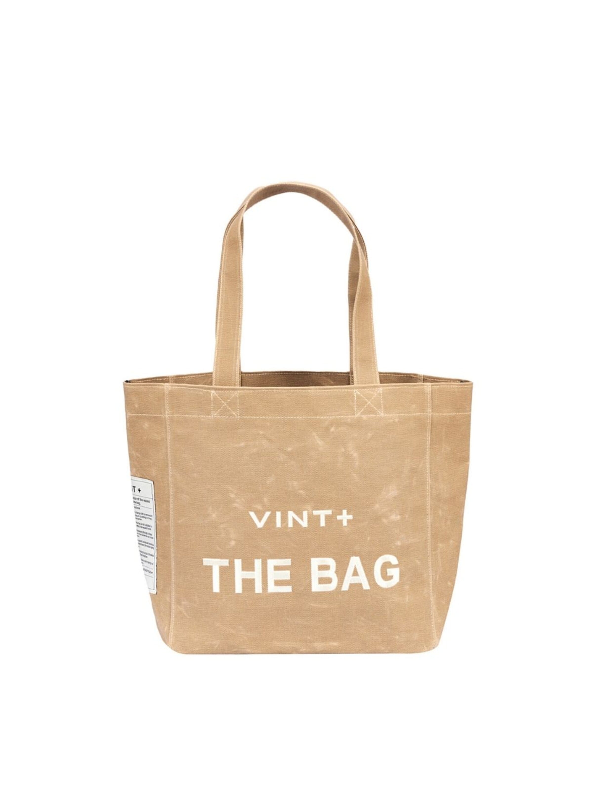 VINT+ Shopper 'Tote Bag Big' in Beige