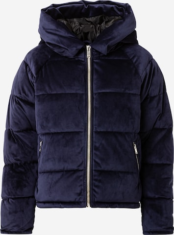 ONLY Winter jacket in Blue: front