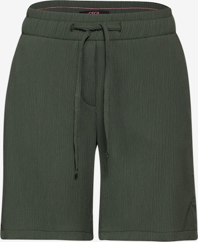 CECIL Pants 'Seersucker ' in Khaki, Item view