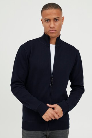 11 Project - Sudadera con cremallera 'Pablo' en azul: frente