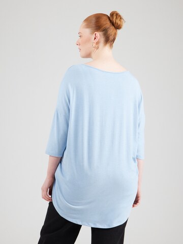 Maglietta 'CARLamour' di ONLY Carmakoma in blu