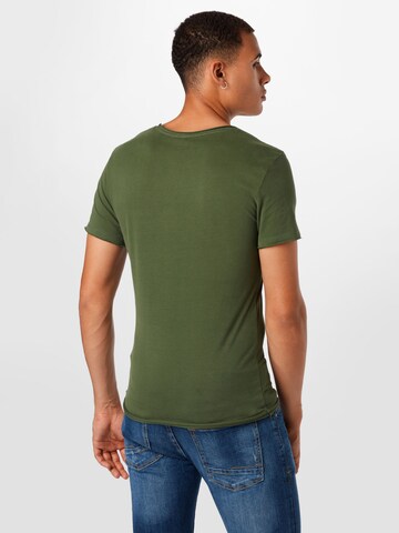 BLEND Shirt 'Noel' in Groen