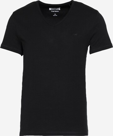 T-Shirt 'Aaron' MUSTANG en noir : devant