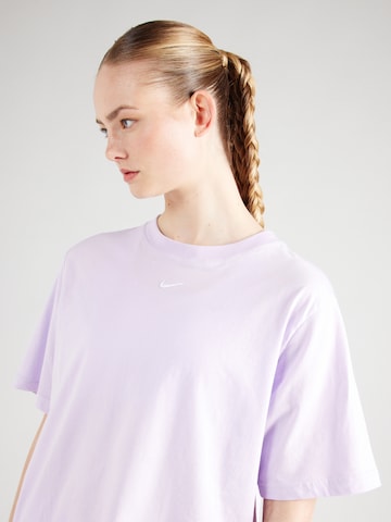 Nike Sportswear Majica 'Essentials' | vijolična barva