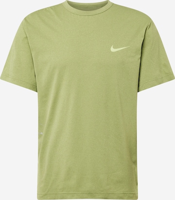 NIKE Λειτουργικό μπλουζάκι 'HYVERSE' σε πράσινο: μπροστά