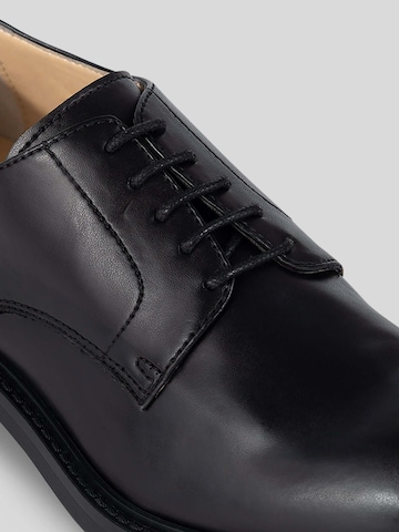 Solari Milano Schnürschuh 'Derby' in Schwarz