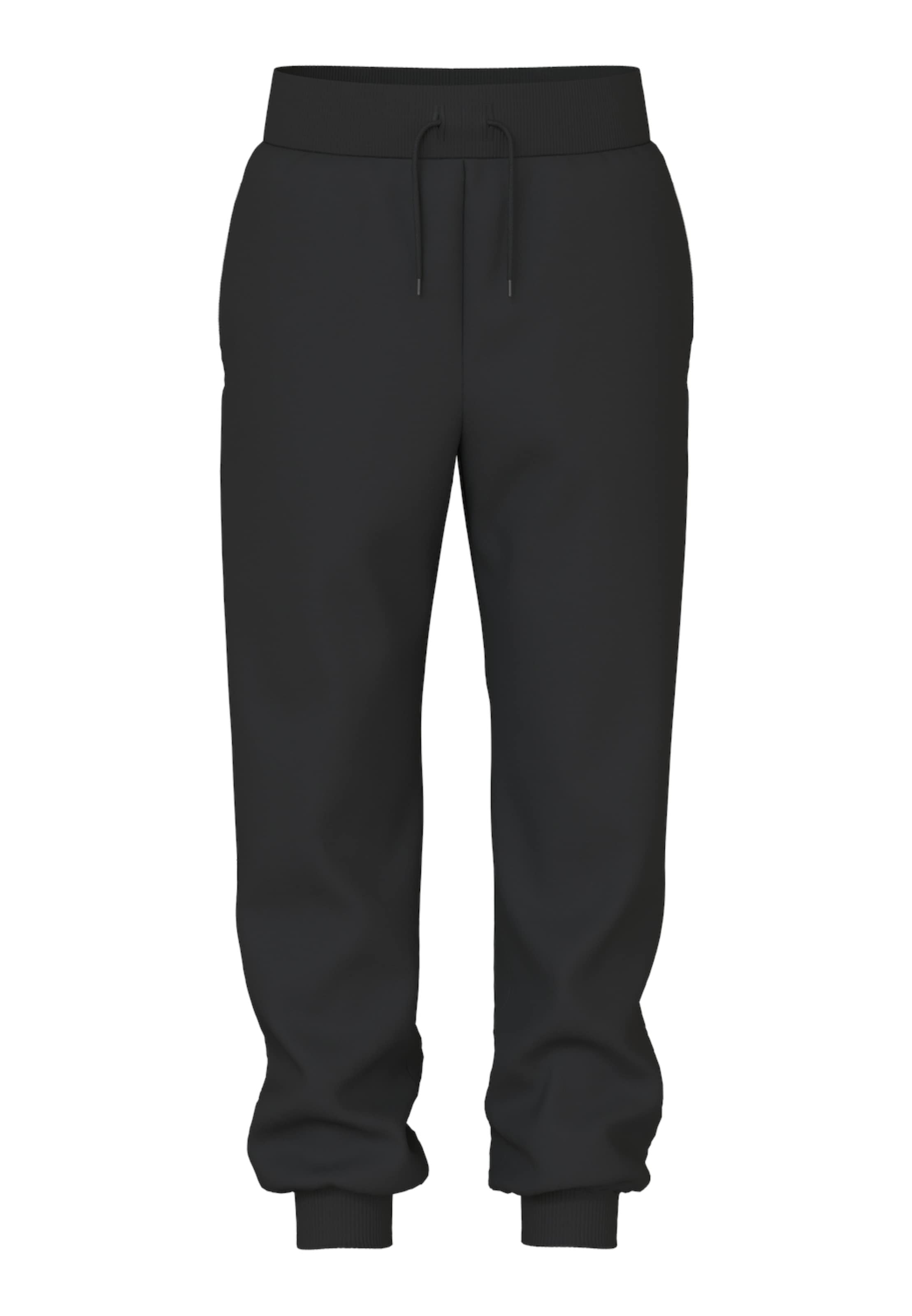 NAME IT Tapered Pants 'Vian' in Black: front