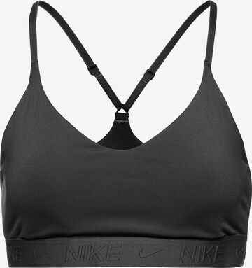 NIKE Sports Bra 'Indy' in Black: front