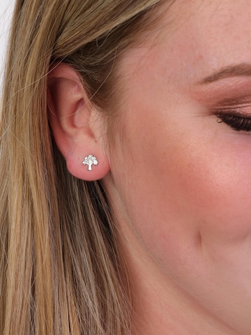 Boucles d'oreilles Lucardi en argent