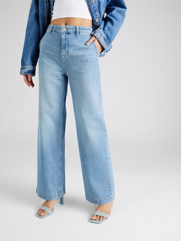 WHITE STUFF Wide leg Jeans 'Sadie' in Blauw: voorkant