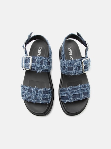 REPLAY Sandal 'ATLAS' i blå