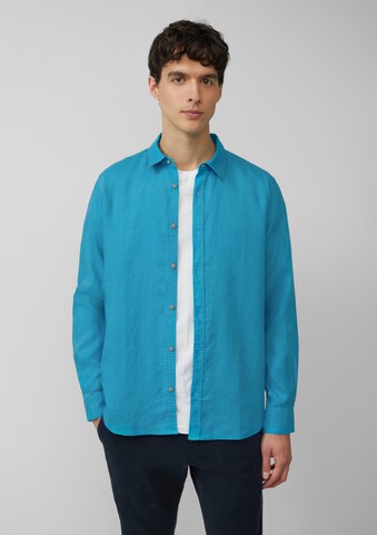 s.Oliver Regular fit Overhemd in Blauw: voorkant