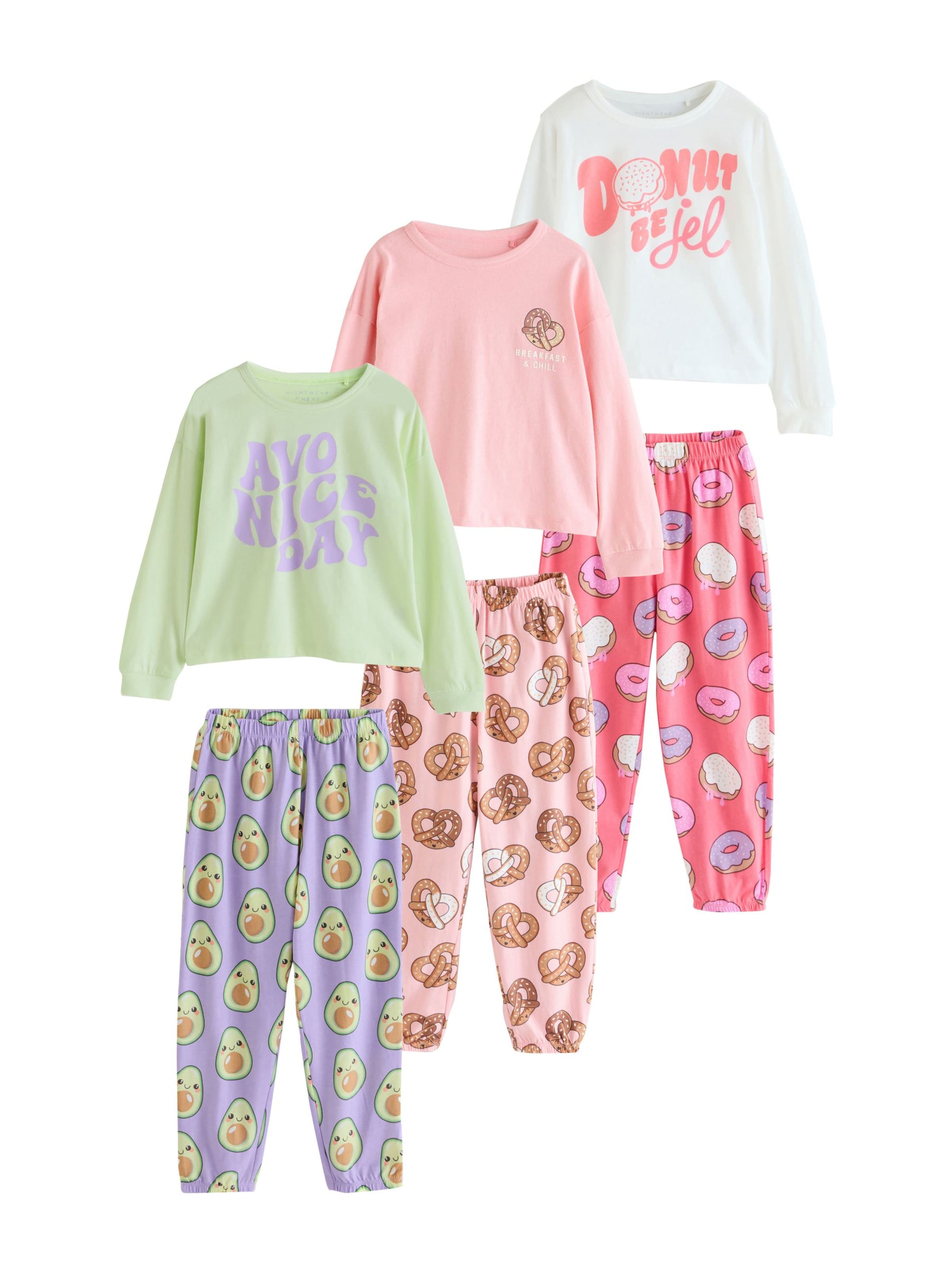 Next Πιτζάμα σε ανάμεικτα χρώματα: μπροστά