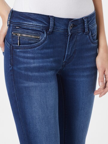 Coupe slim Jean 'New Brooke' Pepe Jeans en bleu