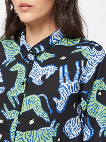 Monki Blouse in Zwart