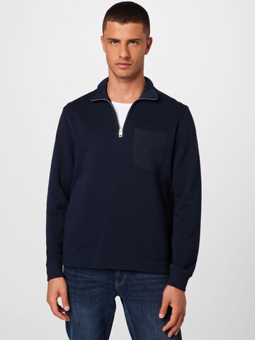 s.Oliver Sweatshirt in Blauw: voorkant