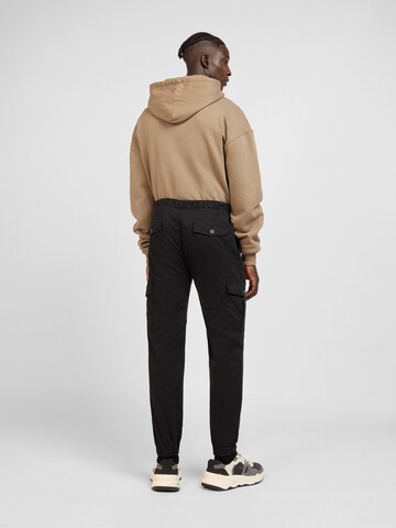 Pittman Tapered Cargo Pants 'Darius' in Black