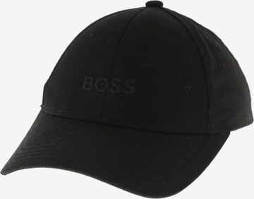 BOSS Black Hut oder Mütze One Size in Schwarz: predná strana