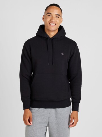 Calvin Klein Jeans Sweatshirt in Schwarz: Vorderseite