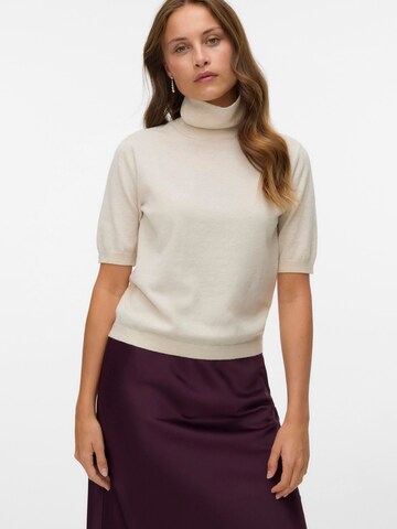 VERO MODA Sweater 'VMMarina' in White: front