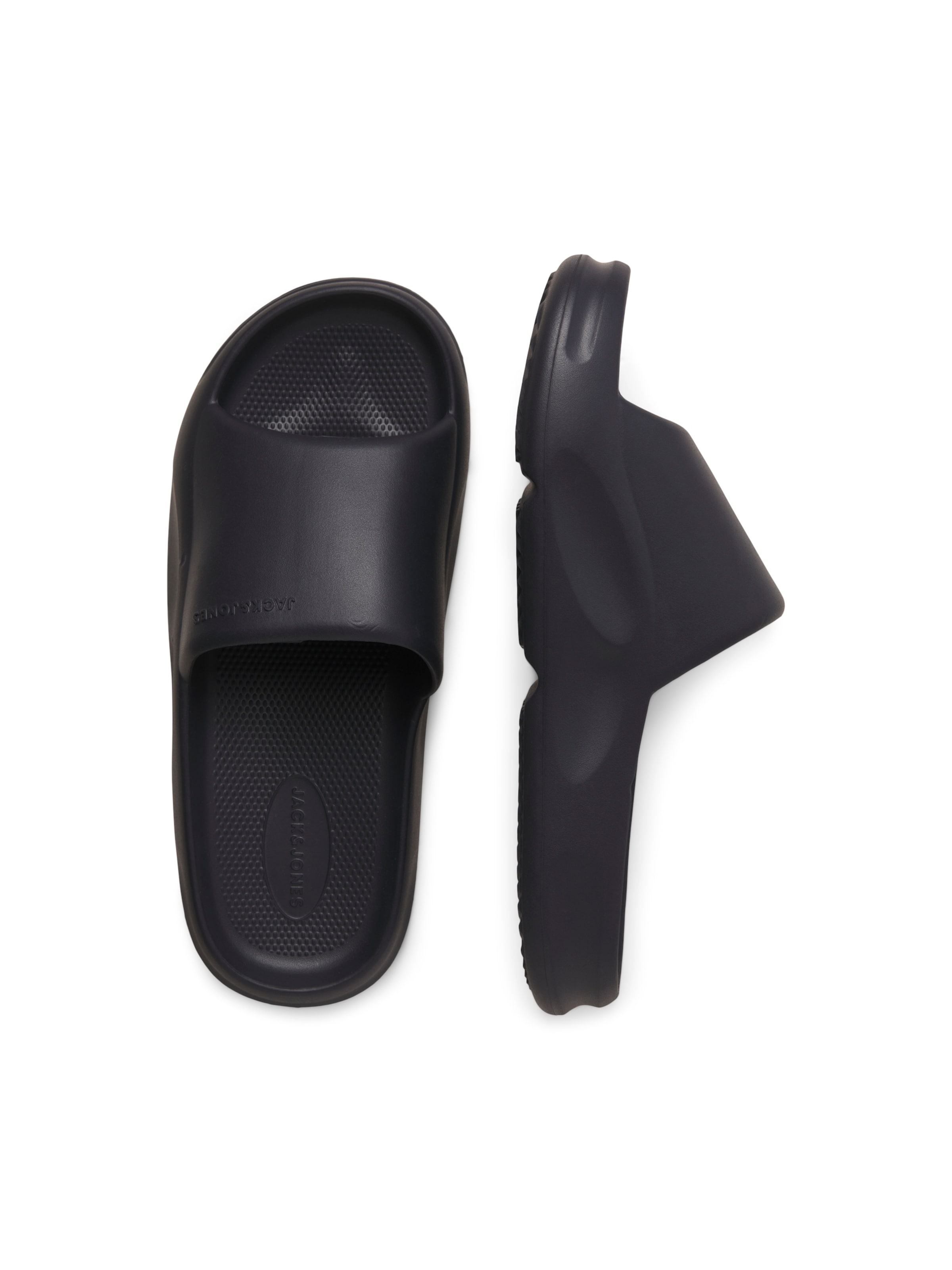 JACK & JONES Nizki natikači 'JFWSTATUS' | črna barva