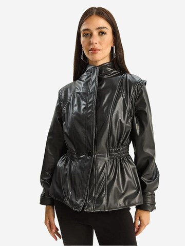 Bianco Lucci Between-Season Jacket in Black