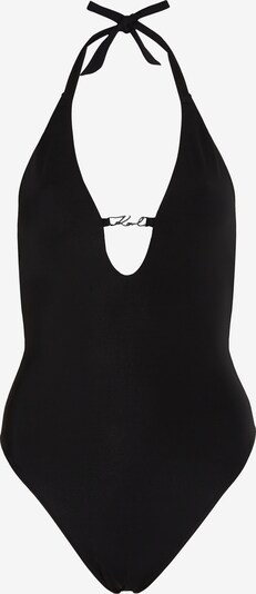 Karl Lagerfeld Strój kąpielowy w kolorze czarnym, Podgląd produktu