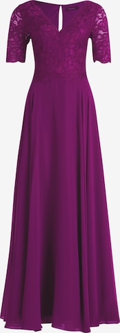 Vera Mont Večerna obleka | vijolična barva: sprednja stran