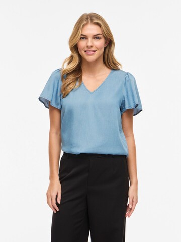 VILA Bluse 'VIBista' i blå: forside