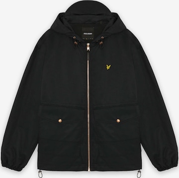 Lyle & Scott Tussenjas in Zwart: voorkant