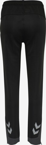 Coupe slim Pantalon de sport Hummel en noir